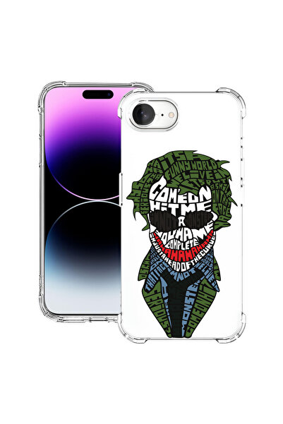 bestcase Carcasă spate antișoc pentru Apple iPhone 16e, Caligrafie De ce vorb...