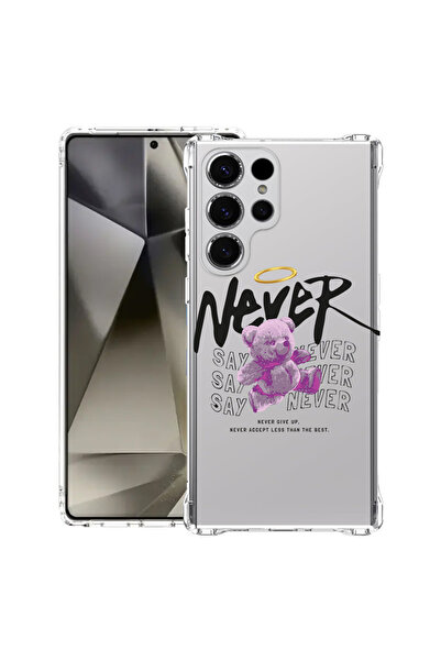 bestcase Carcasă spate antișoc pentru Samsung Galaxy S25 Ultra, Ursuleț de pl...