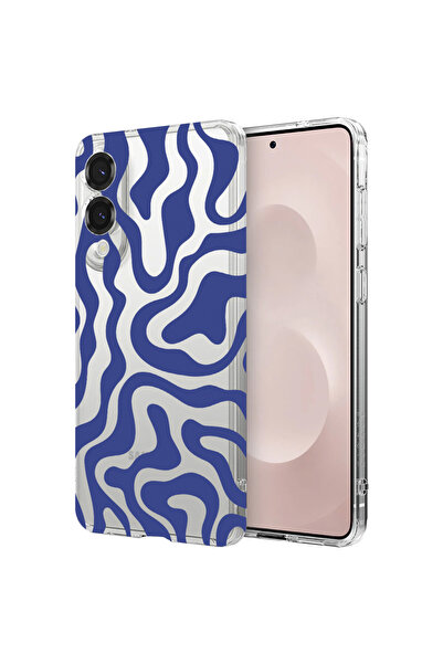 bestcase Carcasă spate antișoc pentru Samsung Galaxy S25 Edge, linie abstract...