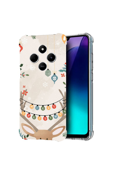 bestcase Carcasă spate antișoc pentru Poco C75 / Redmi 14C / A4, Reni de Crăc...