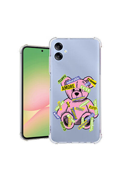bestcase Carcasă spate antișoc pentru Samsung Galaxy A06 4G, Teddy Bear Amour...