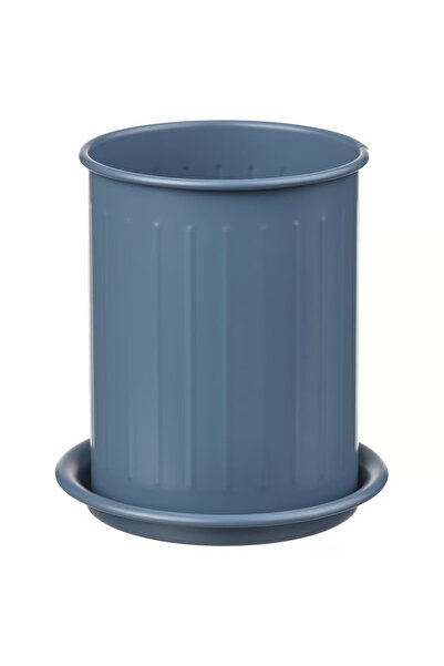 IKEA Cutlery Holder Kitchen Knife Holder Blue Color Stainless Steel 13 cm