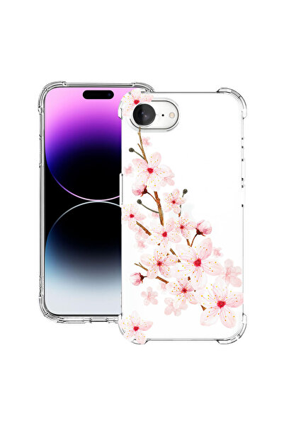 bestcase Carcasă spate antișoc pentru Apple iPhone 16e, floare de primăvară, ...