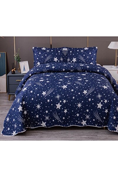 CHIRASO Microfiber Quilted Duvet Set, 2-Sided, 3-Piece, Duvet Cover 220x240cm, 2 Pillowcases