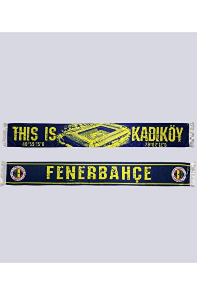 Fenerbahçe Orijinal Lisanslı Unisex This is Kadıköy Atkı