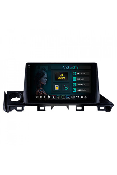 HUB64 Navigatie 2K Mazda 6 lll (2015-2018), 8GB RAM, Android 13, Octacore, Sl...