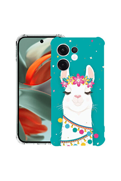 bestcase Αντικραδασμική πίσω θήκη για OPPO Reno13 F 5G, Όμορφη Λάμα, 1988247 ...