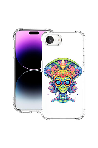 bestcase Carcasă spate antișoc pentru Apple iPhone 16e, Dream Colors Alien, 1...