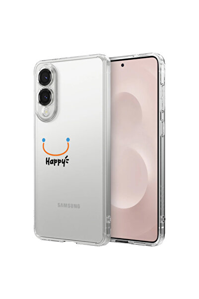 bestcase Carcasă spate antișoc pentru Samsung Galaxy S25 Edge, Be Happy, 1988287 AS 1472