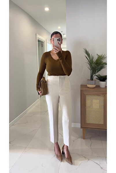 BİRCANÇİL Zr Lora Stone Flatolu Trousers