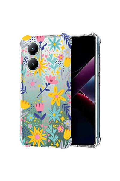 bestcase Carcasă spate antișoc pentru Poco X7 Pro 5G, Little Flowers, 1988230 AS 758