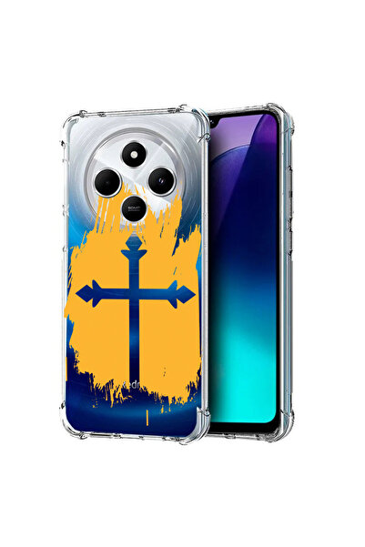 bestcase Carcasă spate antișoc pentru Poco C75 / Redmi 14C / A4, Cross, 19920...