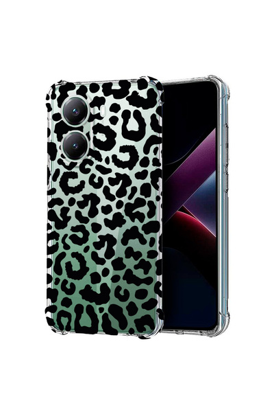 bestcase Удароустойчив гръб за Poco X7 Pro 5G, цвят леопард, 1988230 AS 1057