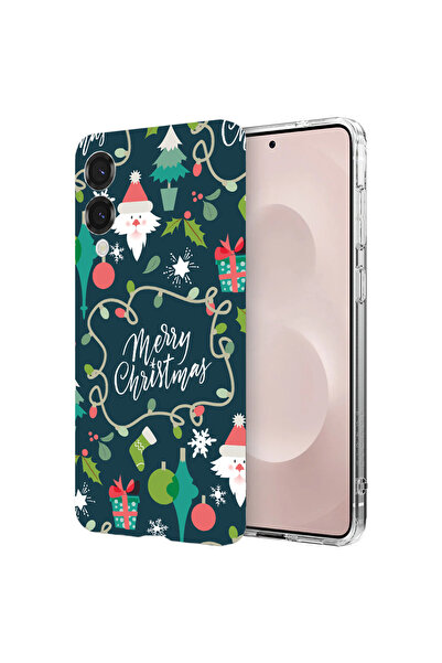 bestcase Carcasă spate antișoc pentru Samsung Galaxy S25 Edge, Crăciun Fericit, 1988287 AS 6