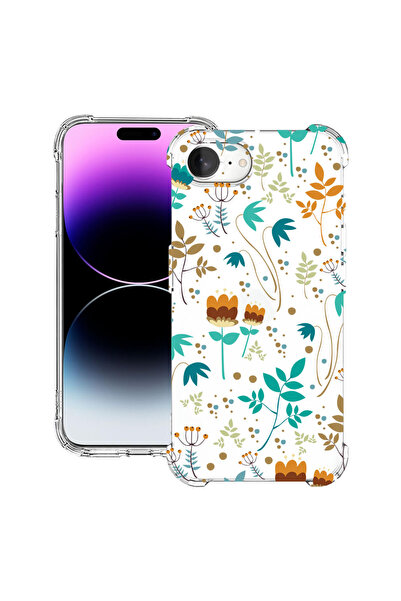 bestcase Carcasă spate antișoc pentru Apple iPhone 16e, Flori de primăvară, 1...