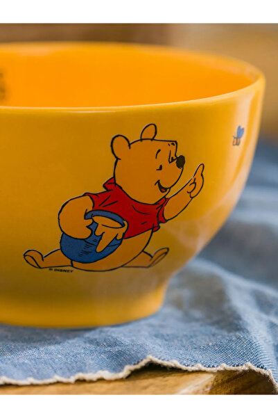 GLL Karişik Winnie The Pooh Baskılı Seramik Kase