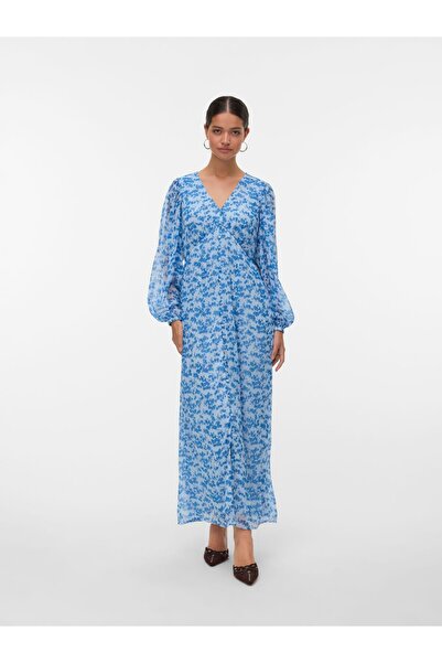 Vero Moda Kleid VMSMILLA Langes Kleid