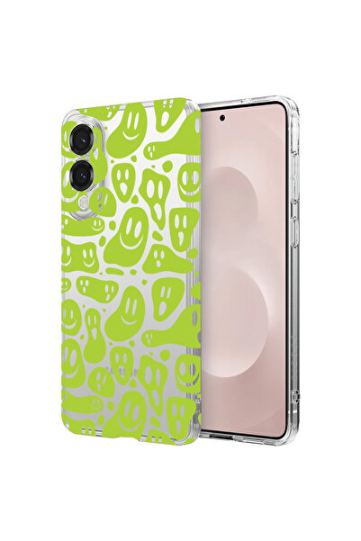 bestcase Carcasă spate antișoc pentru Samsung Galaxy S25 Edge, verde acid smi...