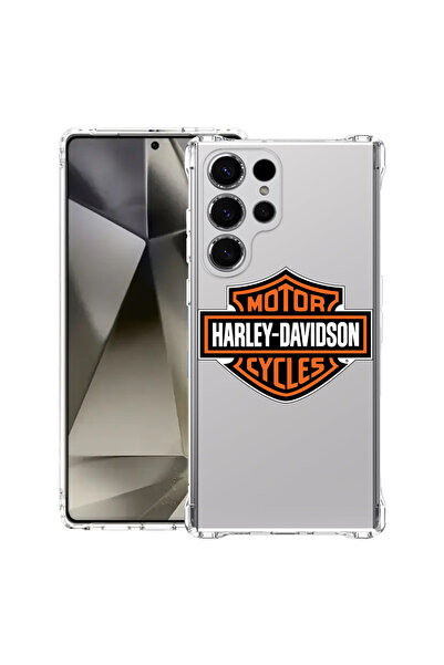bestcase Αντικραδασμική θήκη πλάτης για Samsung Galaxy S25 Ultra, Harley-Davi...