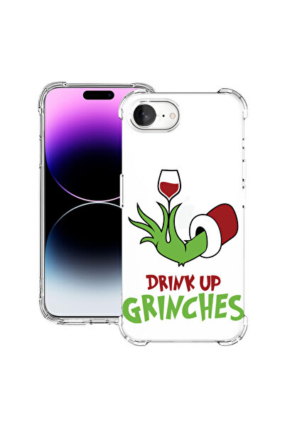 bestcase Удароустойчив калъф за Apple iPhone 16e, Grinches - Drink Up, 198823...