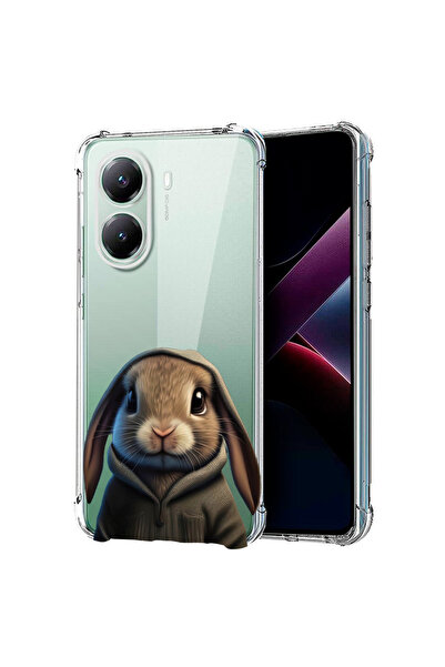 bestcase Αντικραδασμική θήκη πλάτης για Poco X7 Pro 5G, Sweet Rabbit, 1988230...