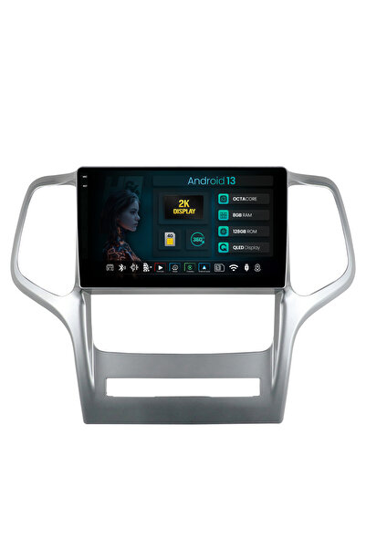 HUB64 Navigatie 2K Jeep Grand Cherokee (2010-2013), 8GB RAM, Android 13, Octa...