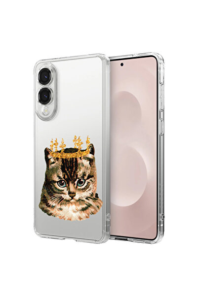 bestcase Carcasă spate antișoc pentru Samsung Galaxy S25 Edge, King Cat, 1988...