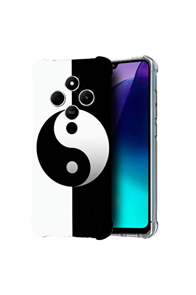 bestcase Αντικραδασμική θήκη πίσω για Poco C75 / Redmi 14C / A4, Yin Yang, 19...