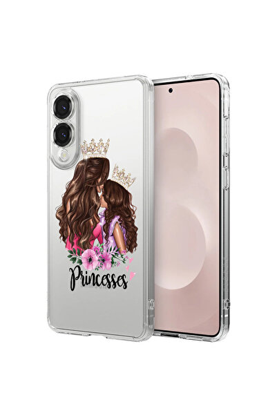 bestcase Carcasă spate antișoc pentru Samsung Galaxy S25 Edge, Prințese Mamă,...