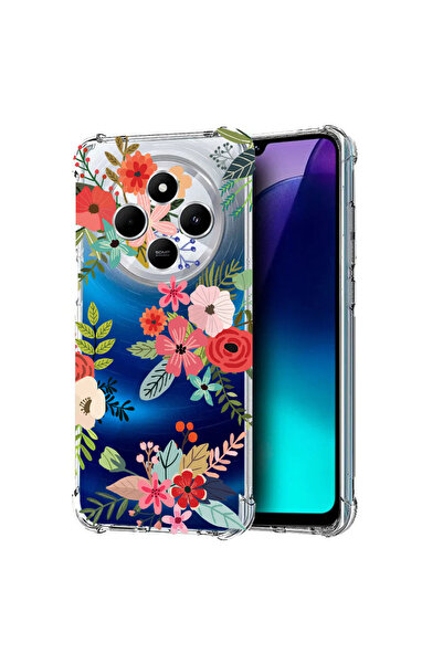 bestcase Carcasă spate antișoc pentru Poco C75 / Redmi 14C / A4, Flori, 19920...