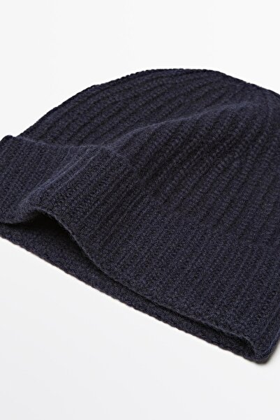 Massimo Dutti Fitilli %100 kaşmir bere