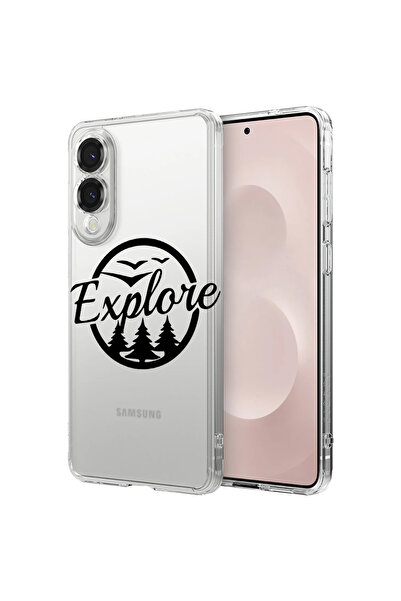 bestcase Carcasă spate antișoc pentru Samsung Galaxy S25 Edge, Hai să exploră...