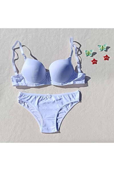 siyalife Порожнистий бюстгальтер без наповнювача та трусики (порожнисті)