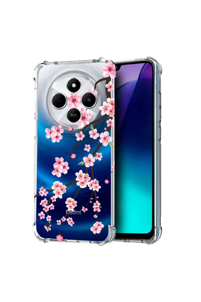 bestcase Carcasă spate antișoc pentru Poco C75 / Redmi 14C / A4, cireș japone...
