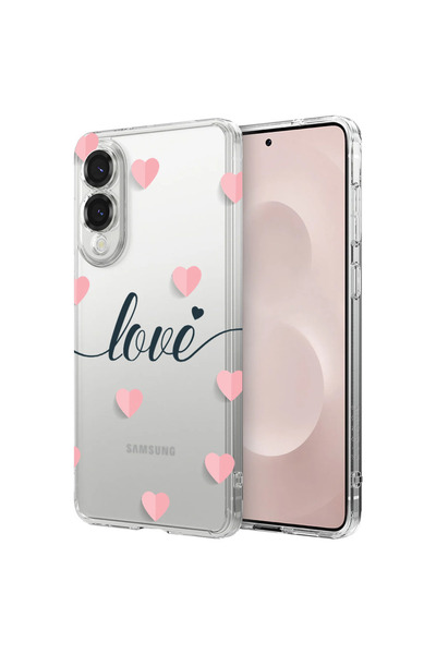 bestcase Carcasă spate antișoc pentru Samsung Galaxy S25 Edge, Love Flying He...