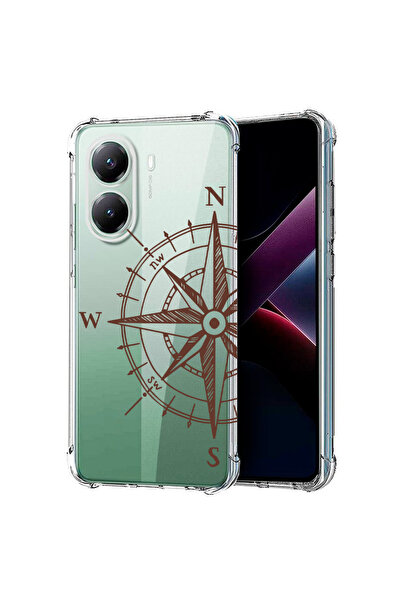 bestcase Carcasă spate antișoc pentru Poco X7 Pro 5G, Compass, 1988230 AS 971