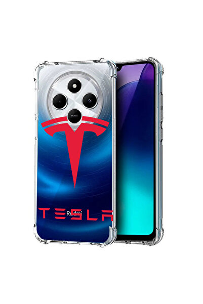 bestcase Αντικραδασμική θήκη πίσω για Poco C75 / Redmi 14C / A4, Tesla Κόκκιν...