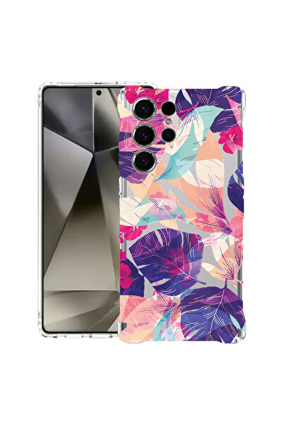 bestcase Αντικραδασμική θήκη πίσω μέρους για Samsung Galaxy S25 Ultra, τροπικ...