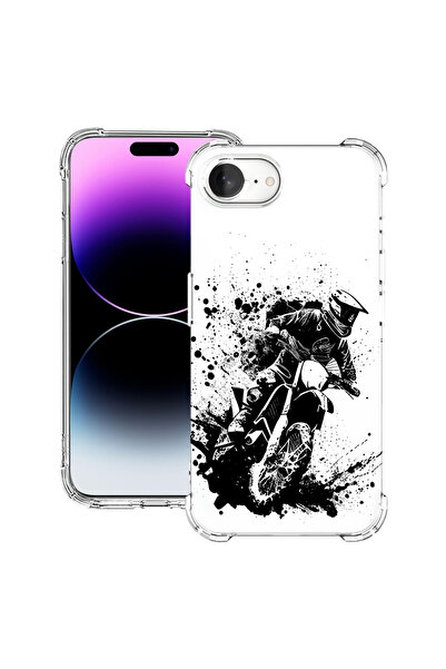 bestcase Удароустойчив калъф за Apple iPhone 16e, MotoCross, 1988231 AS 1452