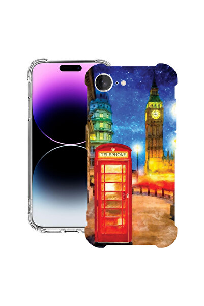 bestcase Carcasă spate antișoc pentru Apple iPhone 16e, Londra, 1988231 AS 1376
