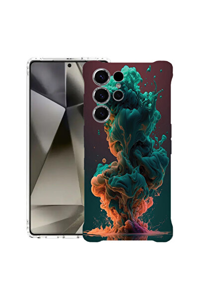 bestcase Αντικραδασμική θήκη πλάτης για Samsung Galaxy S25 Ultra, υγρά χρώματ...