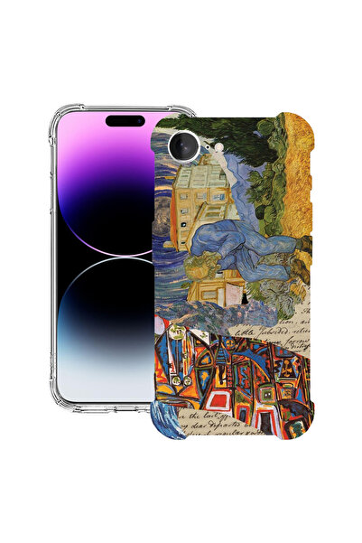 bestcase Carcasă spate antișoc pentru Apple iPhone 16e, stil Van Gogh, 198823...