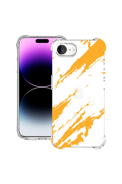 bestcase Carcasă spate antișoc pentru Apple iPhone 16e, dungi aurii, 1988231 ...