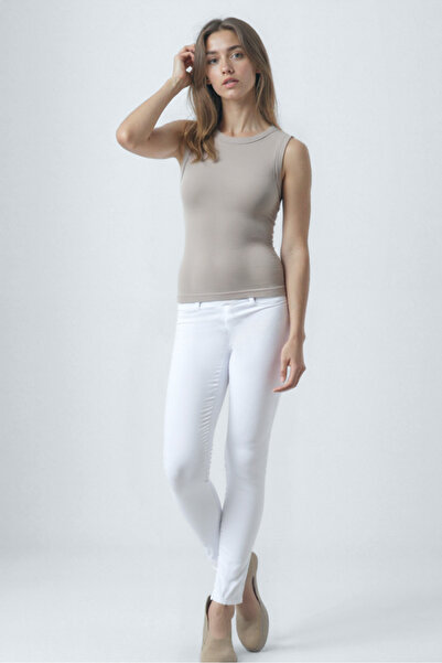 WESTMARK LONDON 2-Pack Ashy Pink White Crew Neck Cotton Short Sleeve Women's T-Shirt Charlotte S/L Top