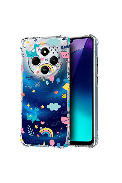 bestcase Carcasă spate antișoc pentru Poco C75 / Redmi 14C / A4, Unicorn - Dr...