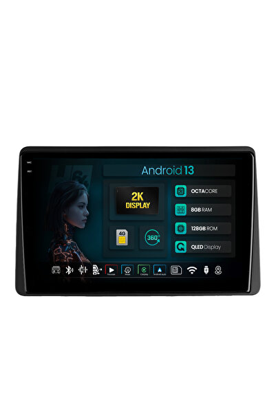 HUB64 Navigatie 2K Dacia Duster (2018-2021), 8GB RAM, Android 13, Octacore, S...