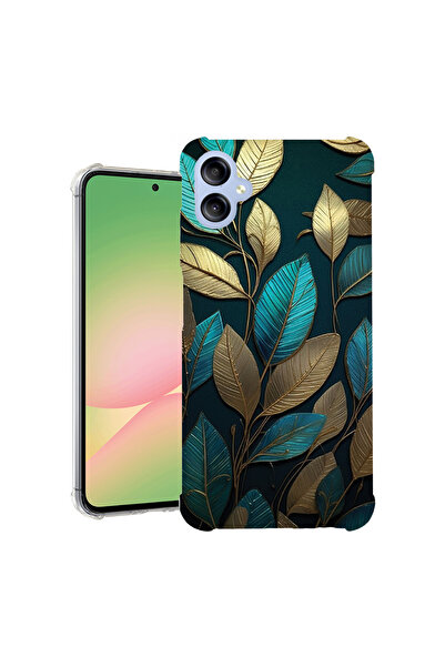 bestcase Carcasă spate antișoc pentru Samsung Galaxy A06 4G, pene aurii, 1988...