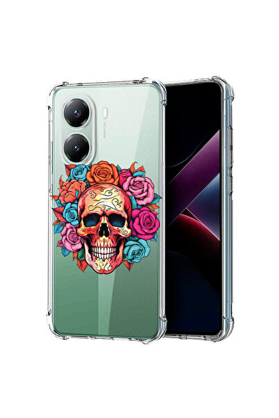 bestcase Carcasă spate antișoc pentru Poco X7 Pro 5G, Dream Colors - Craniu, ...