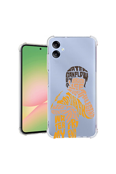 bestcase Anti Shock Back Case For Samsung Galaxy A06 4G, Calligraphy Bruce Le...