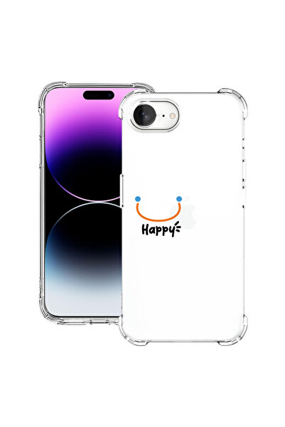 bestcase Carcasă spate antișoc pentru Apple iPhone 16e, Be Happy, 1988231 AS ...
